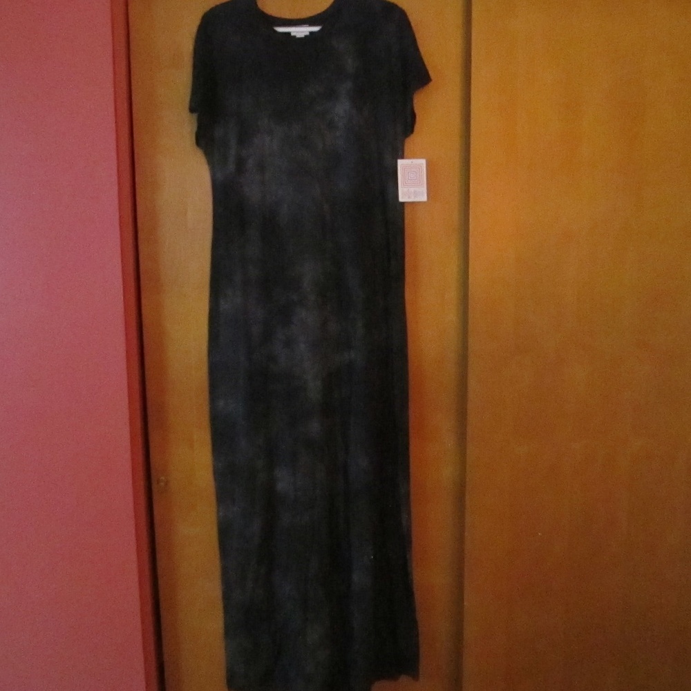 M Maria dress black tye-dyed NWT